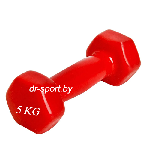 Гантель виниловая 5 кг. AR-1